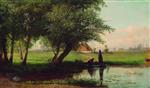 Lev Feliksovich Lagorio  - Bilder Gemälde - Ukrainian Landscape