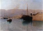 Lev Feliksovich Lagorio  - Bilder Gemälde - Yalta Harbour