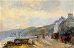 Albert Lebourg  - Bilder Gemälde - The Seine at Croisset, near Rouen