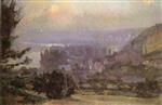 Albert Lebourg  - Bilder Gemälde - View of Vetheuil