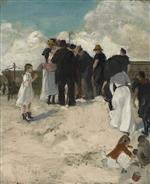 Alfred Henry Maurer - Bilder Gemälde - At the Shore