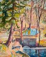 Alfred Henry Maurer - Bilder Gemälde - Buckley's Bridge
