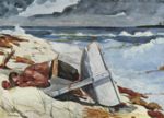Winslow Homer - Bilder Gemälde - Nach dem Tornado