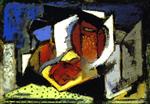 Alfred Henry Maurer - Bilder Gemälde - Cubist Still Life with Dolly