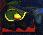 Alfred Henry Maurer - Bilder Gemälde - Cubist Still Life with Pear