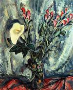 Alfred Henry Maurer  - Bilder Gemälde - Floral Still Life with Calla Lily