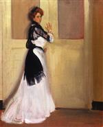 Alfred Henry Maurer  - Bilder Gemälde - Girl in White