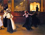 Alfred Henry Maurer  - Bilder Gemälde - La Bal Bullier