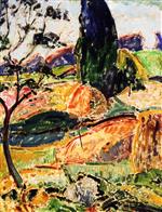 Alfred Henry Maurer  - Bilder Gemälde - Landscape