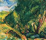 Alfred Henry Maurer  - Bilder Gemälde - Landscape-2