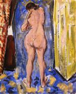 Alfred Henry Maurer  - Bilder Gemälde - Standing Female Nude