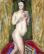 Alfred Henry Maurer  - Bilder Gemälde - Standing Nude