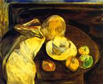 Alfred Henry Maurer  - Bilder Gemälde - Still Life with Apples