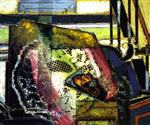 Alfred Henry Maurer  - Bilder Gemälde - Still Life with Doily and Roll