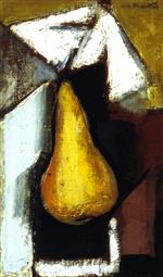Alfred Henry Maurer  - Bilder Gemälde - Still Life with Pear