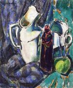 Alfred Henry Maurer  - Bilder Gemälde - Still Life with Pitcher