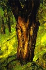 Alfred Henry Maurer  - Bilder Gemälde - Tree