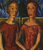 Alfred Henry Maurer  - Bilder Gemälde - Two Women