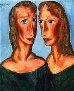 Alfred Henry Maurer  - Bilder Gemälde - Two Women