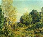 Willard Leroy Metcalf - Bilder Gemälde - Approaching Autumn