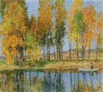 Willard Leroy Metcalf - Bilder Gemälde - Autumn Festival