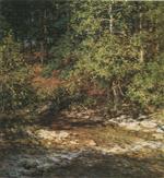 Willard Leroy Metcalf - Bilder Gemälde - Blow me down