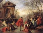 Nicolas Lancret - paintings - Winter