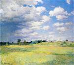 Willard Leroy Metcalf  - Bilder Gemälde - Flying Shadows