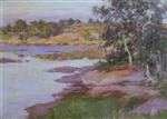 Willard Leroy Metcalf  - Bilder Gemälde - Inlet at East Boothbay Harbor