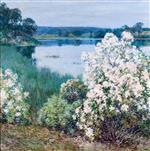 Willard Leroy Metcalf  - Bilder Gemälde - Kalmia