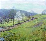 Willard Leroy Metcalf  - Bilder Gemälde - May Afternoon