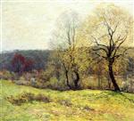 Willard Leroy Metcalf  - Bilder Gemälde - May Pastoral