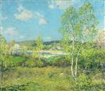 Willard Leroy Metcalf  - Bilder Gemälde - Maytime