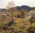 Willard Leroy Metcalf  - Bilder Gemälde - Maytime