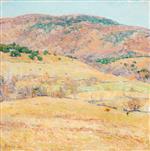 Willard Leroy Metcalf  - Bilder Gemälde - Mountain Pastures, Vermont