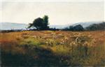 Willard Leroy Metcalf  - Bilder Gemälde - Mountain View from High Field