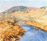 Willard Leroy Metcalf  - Bilder Gemälde - November Morning