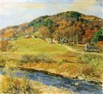 Willard Leroy Metcalf  - Bilder Gemälde - November Mosaic