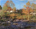 Willard Leroy Metcalf  - Bilder Gemälde - October Morning No. 1