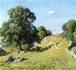 Willard Leroy Metcalf  - Bilder Gemälde - Pasture, Old Lyme