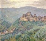 Willard Leroy Metcalf  - Bilder Gemälde - Pelago, Tuscany