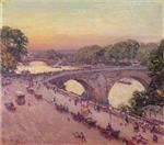 Willard Leroy Metcalf  - Bilder Gemälde - Pont Royal