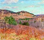 Willard Leroy Metcalf  - Bilder Gemälde - Purple and Gold