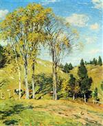 Willard Leroy Metcalf  - Bilder Gemälde - September