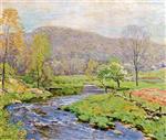 Willard Leroy Metcalf  - Bilder Gemälde - Spring