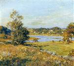 Willard Leroy Metcalf  - Bilder Gemälde - The Breath of Autumn (Waterford, Connecticut)