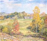 Willard Leroy Metcalf  - Bilder Gemälde - The Farm