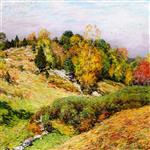 Willard Leroy Metcalf  - Bilder Gemälde - The Passing Glory