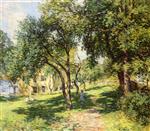 Willard Leroy Metcalf  - Bilder Gemälde - The Path