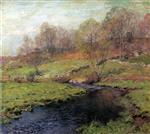 Willard Leroy Metcalf  - Bilder Gemälde - The Trout Brook